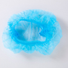 Nonwoven Disposable Double Elastic Surgical Hair Net Cap Clip Caps