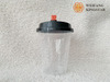 Plastic Fruit Juice Cold Drink Clear Color Cup