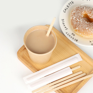 Disposable  Birch Wooden Coffee Stirrer