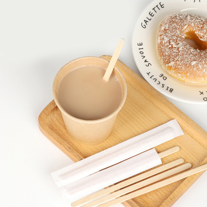 Disposable  Birch Wooden Coffee Stirrer