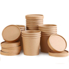 Kraft Paper Bowl Soup Cup Hot Food Or Soup bow Use Other Food Bowl