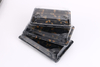 Black/Golden Bottom With Clear Lid SUSHI Box Plastic Take Away Disposable Tableware