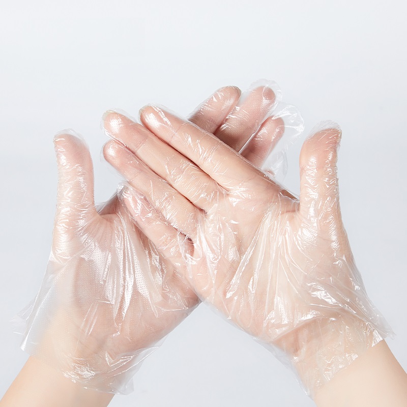 Cheap Multipurpose Disposable Clear Transparent Kitchen Food Grade PE Gloves